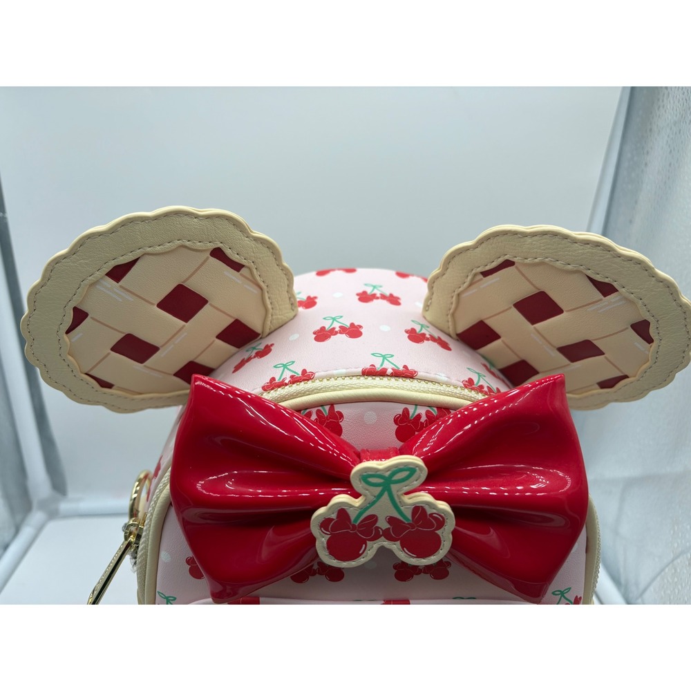 Disney Minnie Mouse Cherry Pie mini backpack and coin purse - Picture 6 of 12